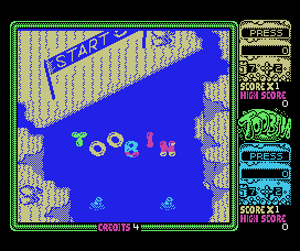 Toobin screenshot 4 for MSX