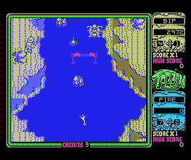 Toobin screenshot 5 for MSX