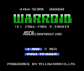 Warroid screenshot 2 for MSX