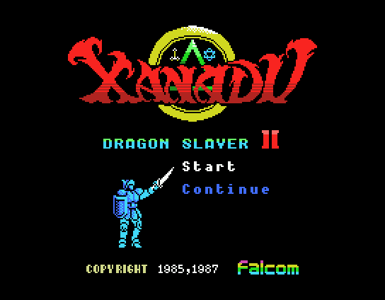 Xanadu screenshot 2 for MSX