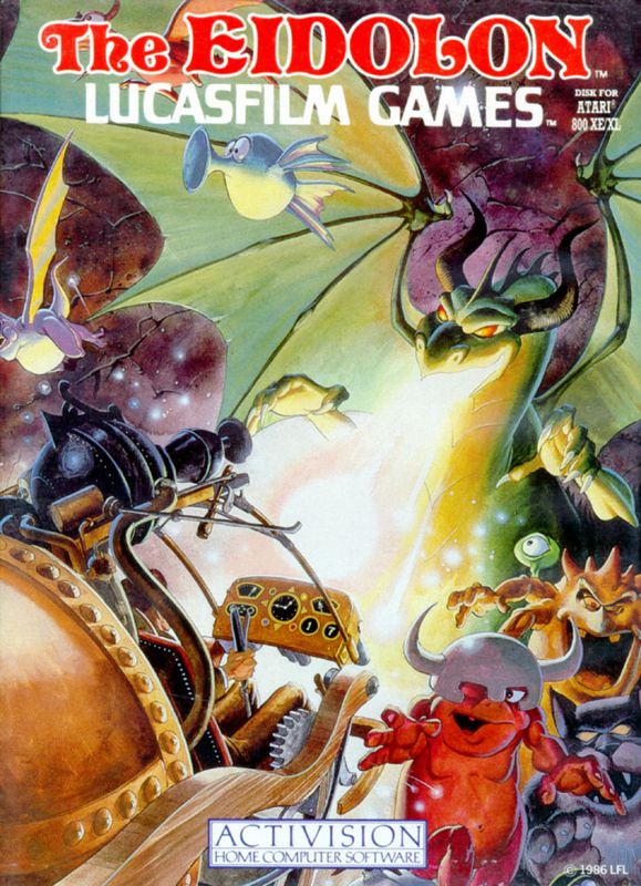 Eidolon box art for MSX2