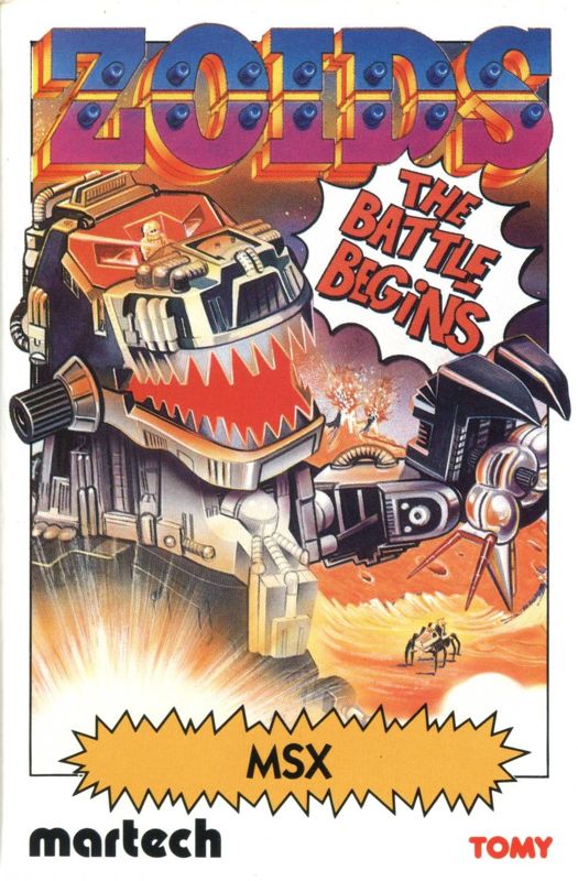 Zoids box art for MSX2