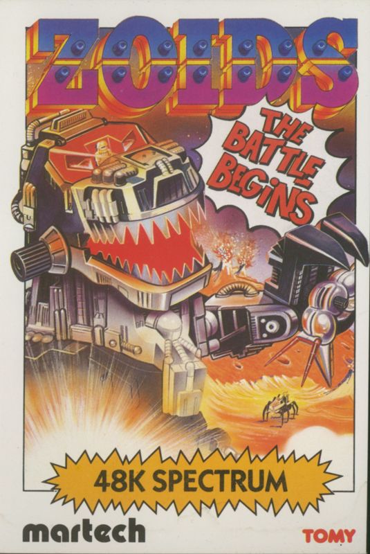 Zoids box art for MSX2