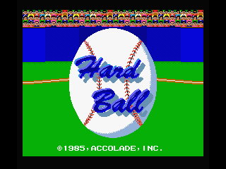 Hardball screenshot 4 for MSX2
