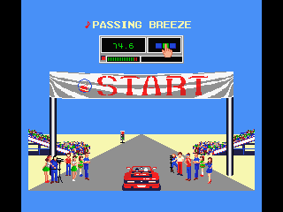 Outrun screenshot 4 for MSX2