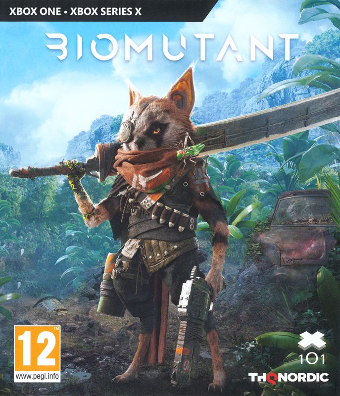 Biomutant box art for Xbox Series X