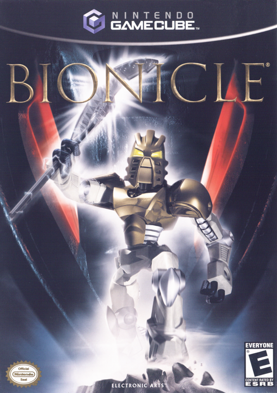 Bionicle box art for Xbox