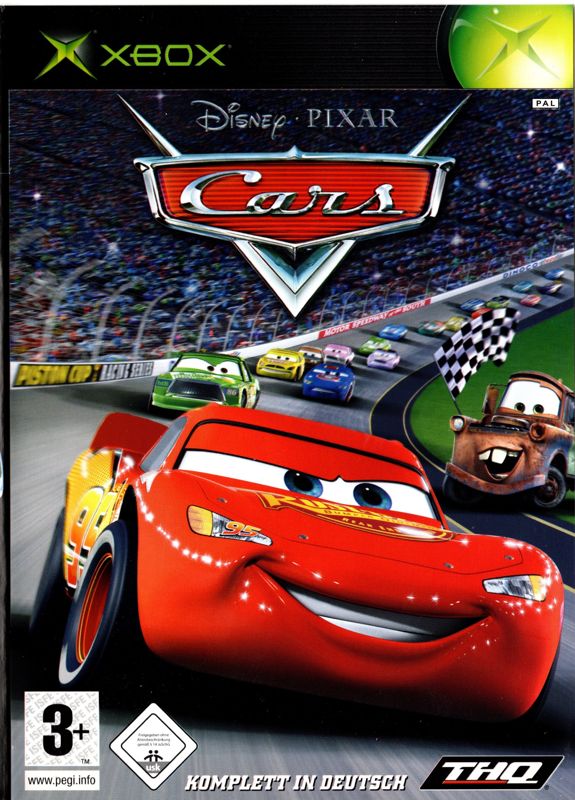 Cars box art for Xbox