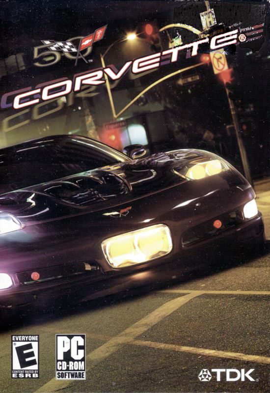 Corvette box art for Xbox