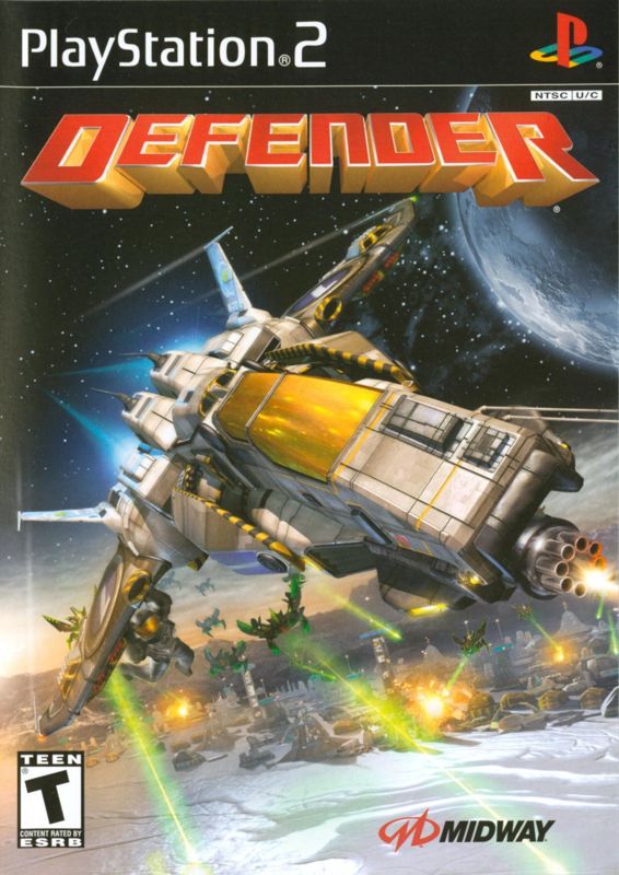 Defender box art for Xbox