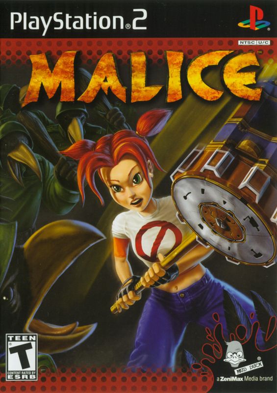 Malice box art for Xbox