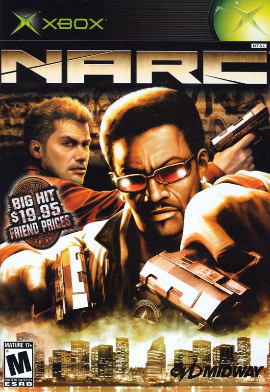 NARC box art for Xbox
