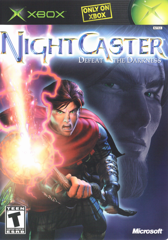 Night Caster box art for Xbox