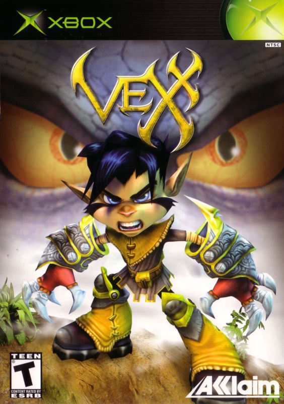 Vexx box art for Xbox