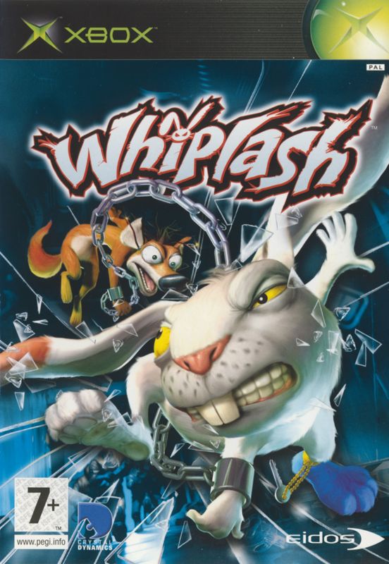 Whiplash box art for Xbox