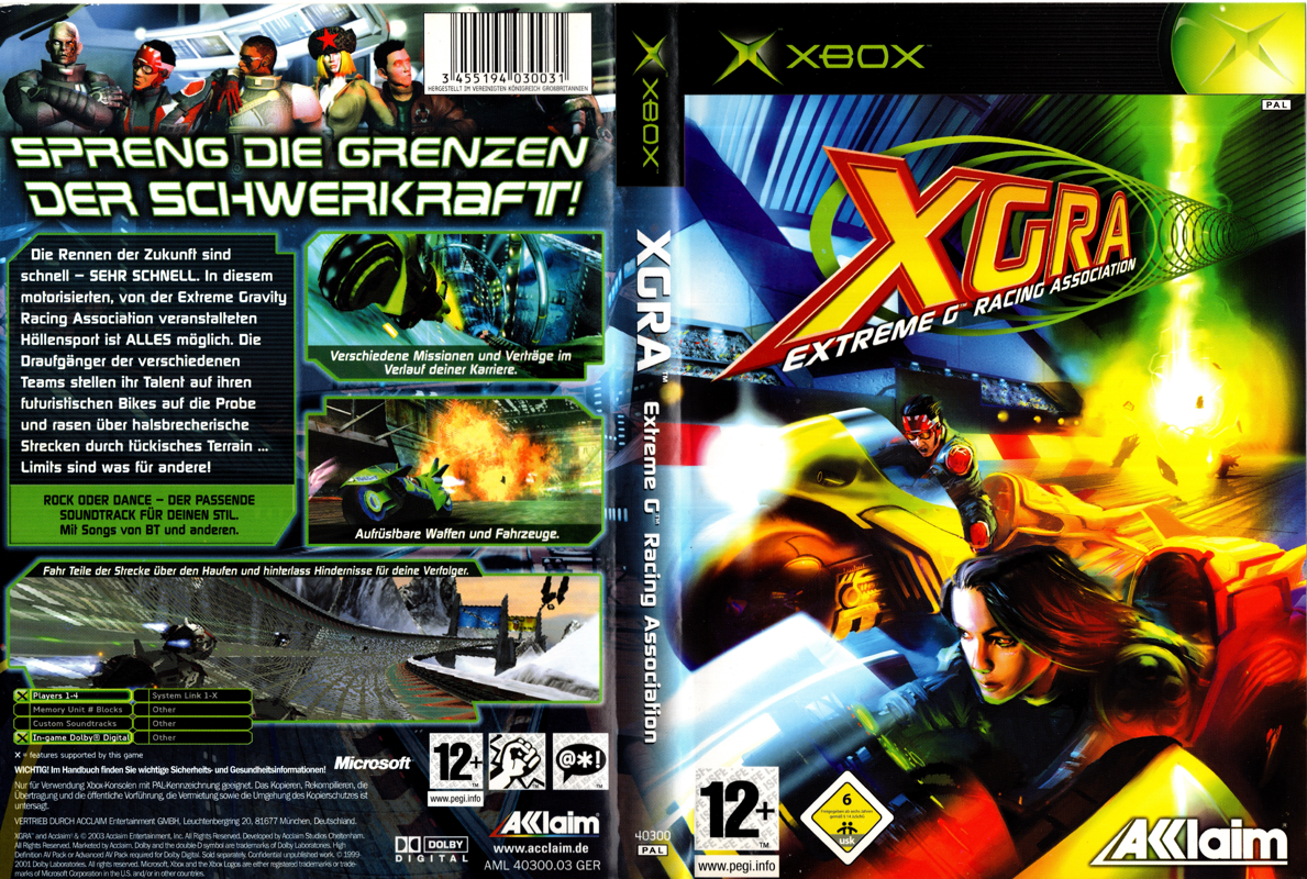 XGRA box art for Xbox