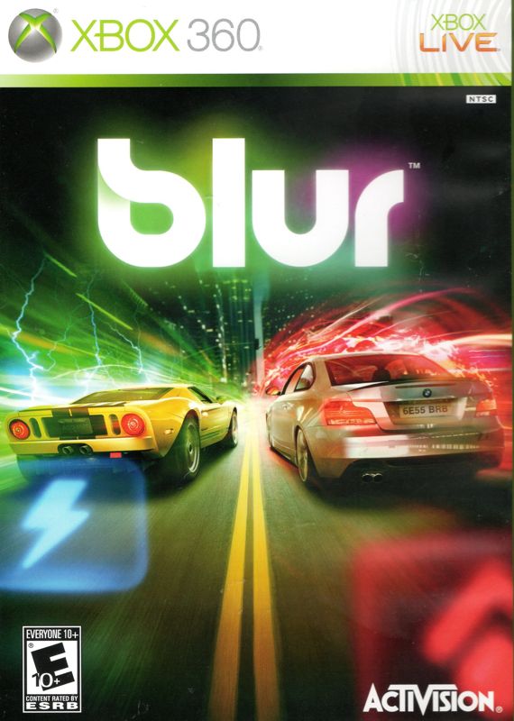 Blur box art for Xbox 360