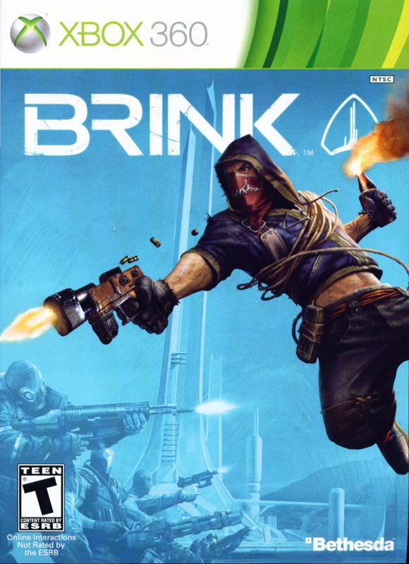 Brink box art for Xbox 360