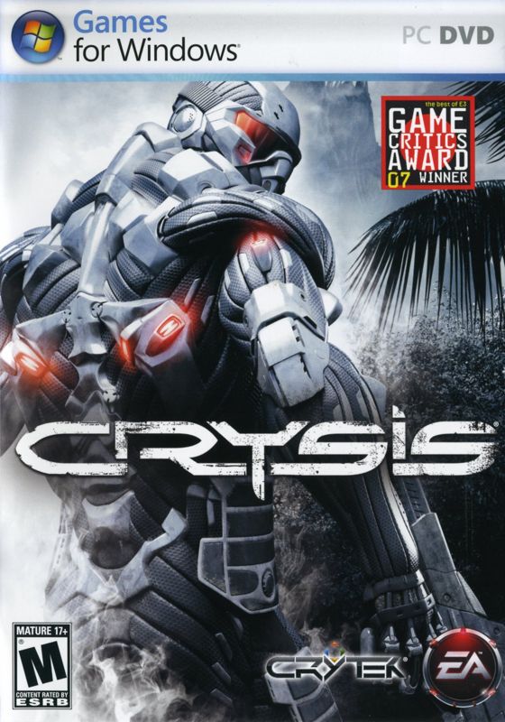 Crysis box art for Xbox 360