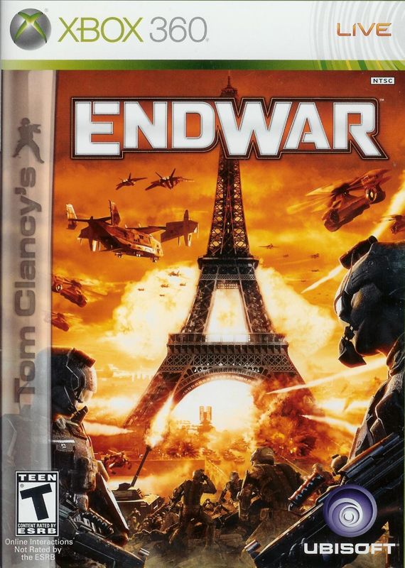 EndWar box art for Xbox 360