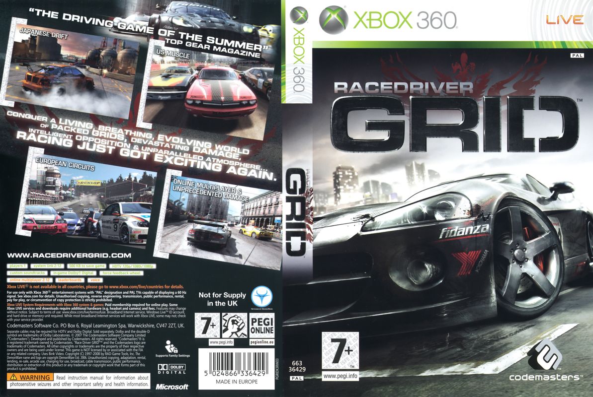 Grid box art for Xbox 360