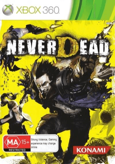 NeverDead box art for Xbox 360
