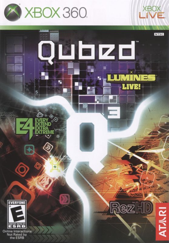 Qubed box art for Xbox 360