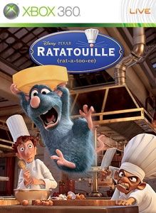 Ratatouille box art for Xbox 360