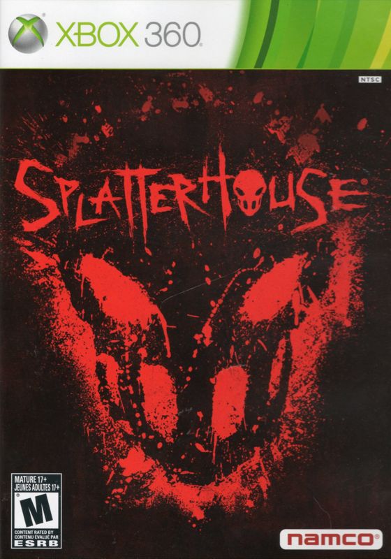 Splatterhouse box art for Xbox 360