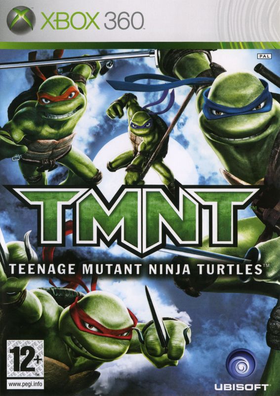TMNT box art for Xbox 360