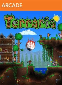 Terraria box art for Xbox 360
