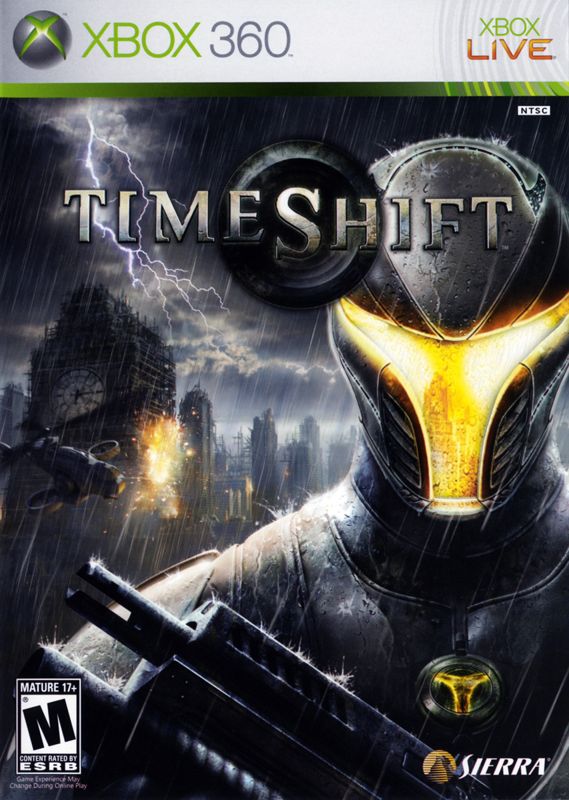 Timeshift box art for Xbox 360