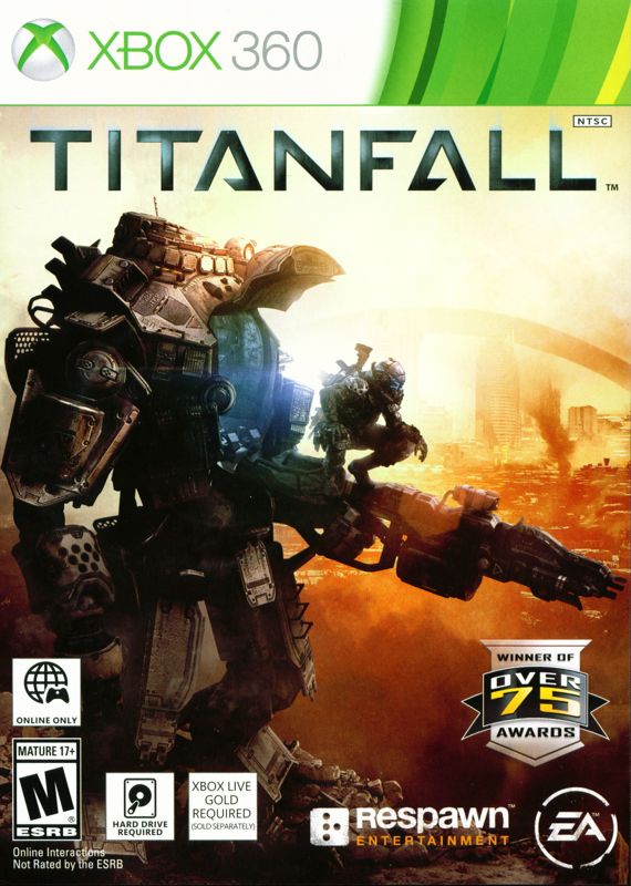 Titanfall [Winner of Over 75 Awards] box art for Xbox 360