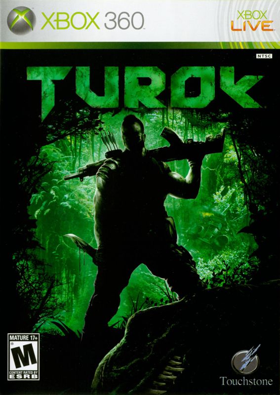 Turok box art for Xbox 360
