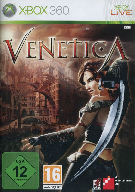 Venetica box art for Xbox 360