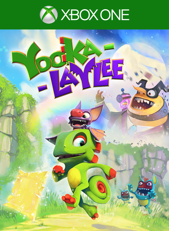 Yooka-Laylee box art for Xbox One