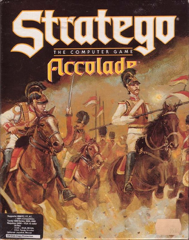 Stratego box art for PC Engine