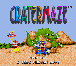 Cratermaze screenshot 4 for TurboGrafx-16