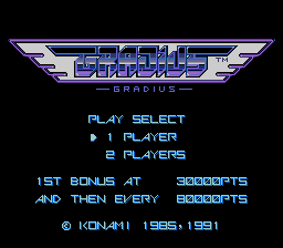 Gradius screenshot 4 for PC Engine