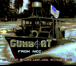 Gunboat screenshot 4 for TurboGrafx-16