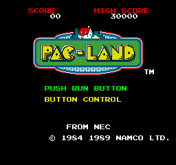 Pac-Land screenshot 3 for TurboGrafx-16