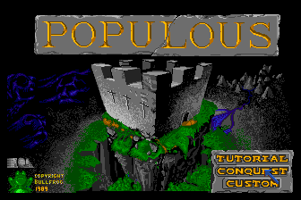 Populous screenshot 3 for PC Engine