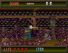 Splatterhouse screenshot 6 for TurboGrafx-16