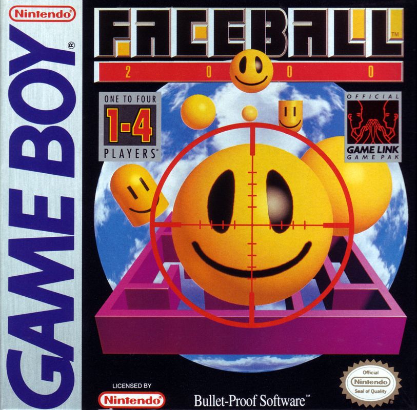 Faceball box art for PC Engine CD