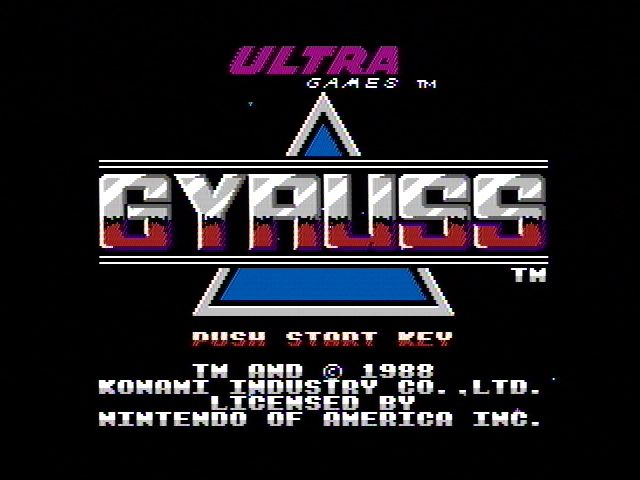 Gyruss screenshot 3 for Famicom Disk System
