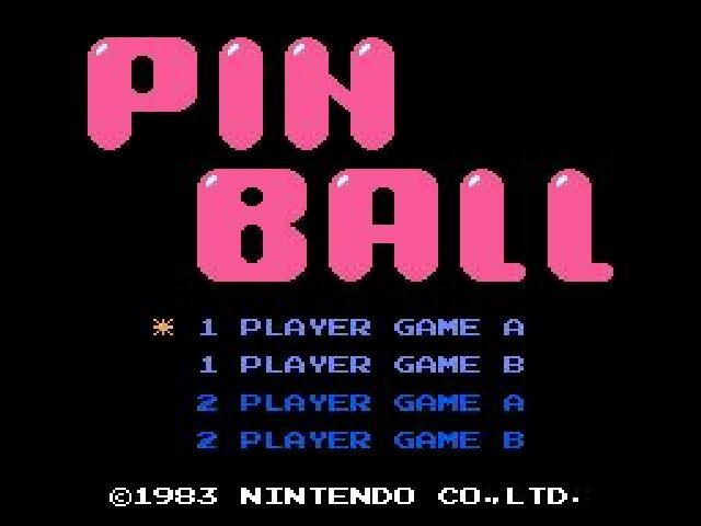 Pinball screenshot 3 for Famicom Disk System