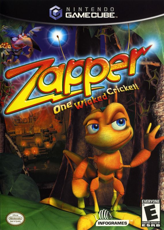 Zapper box art for Gamecube