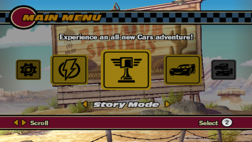 Cars screenshot 3 for Gamecube