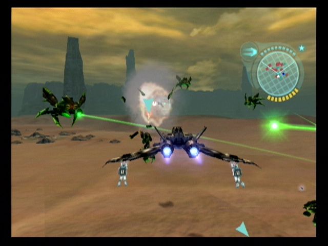 Defender screenshot 3 for Gamecube