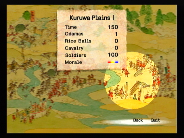 Odama screenshot 4 for Gamecube